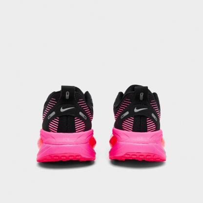 Women's Nithtke Vomero 18 Running Shoes - Part 1 - Black/Hyper Pink/Laser Crimson/Black - Back view
