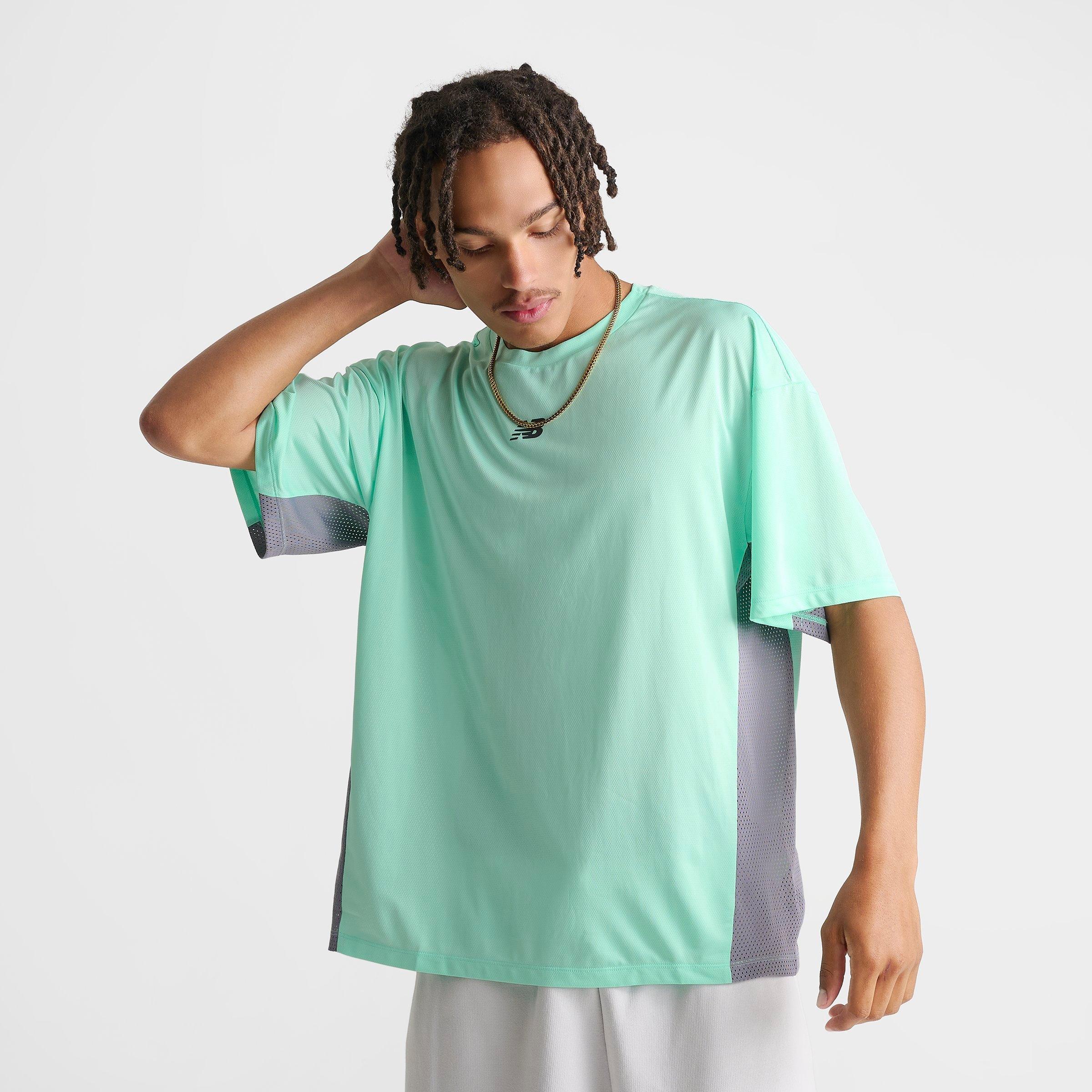 Men's New Balance Fast Days Running T-Shirt - Mint/Grey - view 3