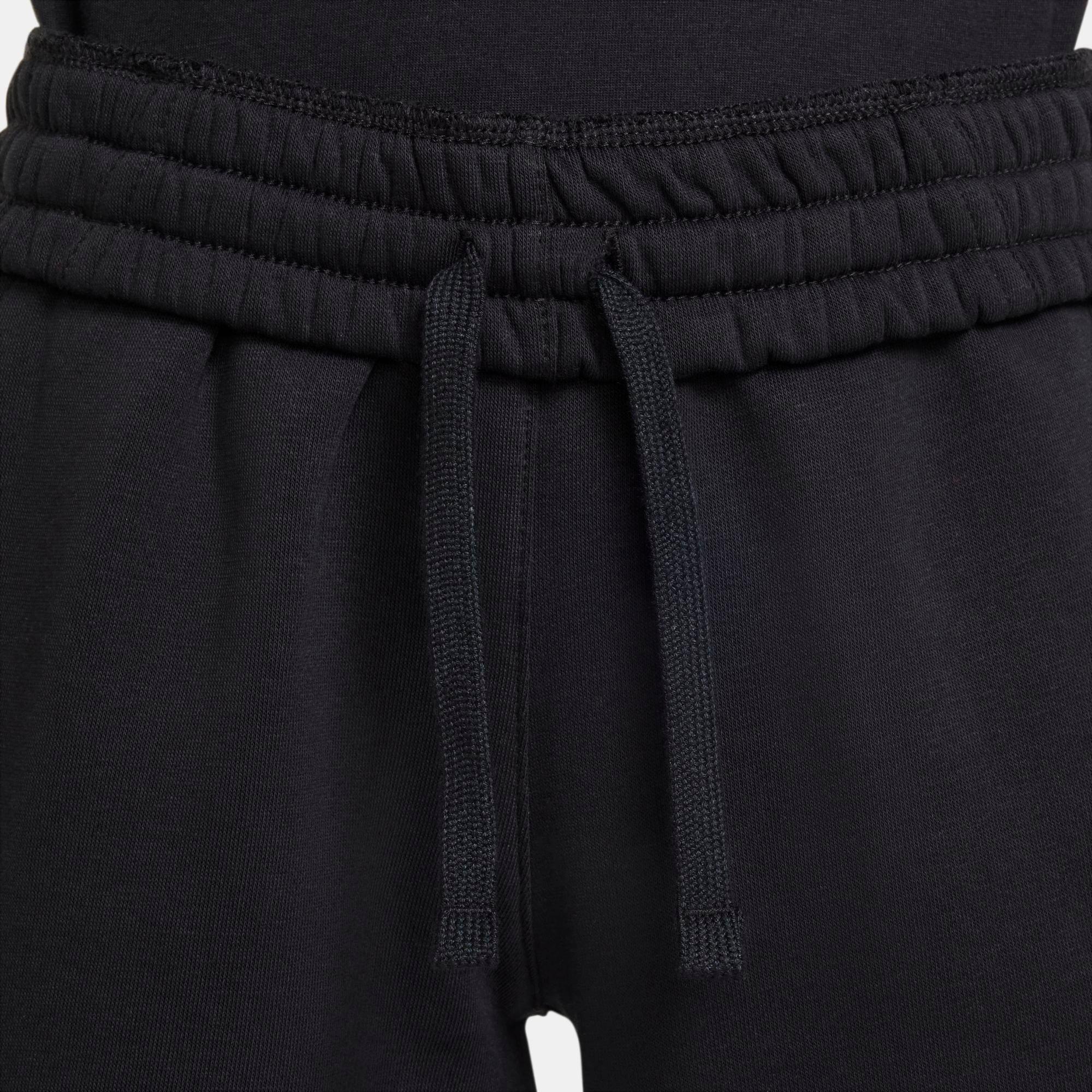 Big Kids' Nithtke Sportswear Club Fleece Cargo Jogger Pants - Black/Black/White