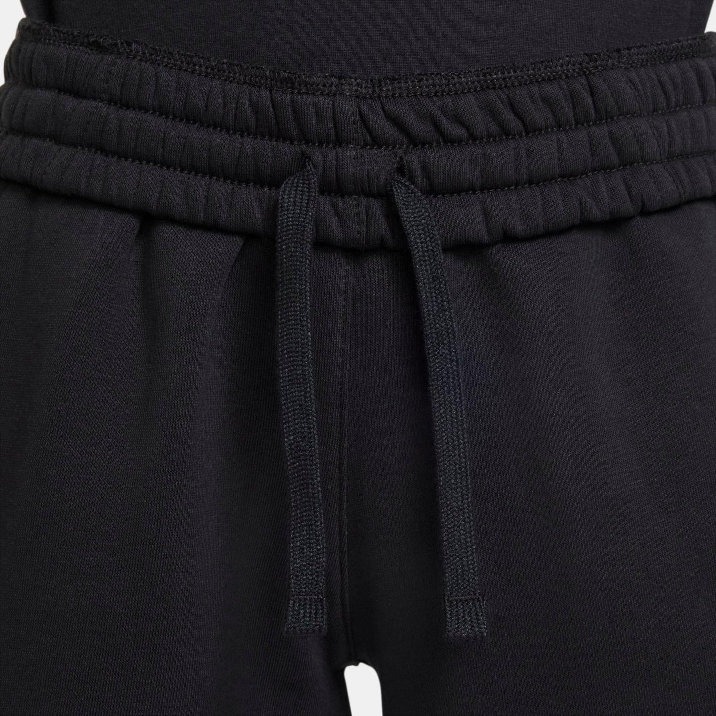 Big Kids' Nithtke Sportswear Club Fleece Cargo Jogger Pants - Black/Black/White