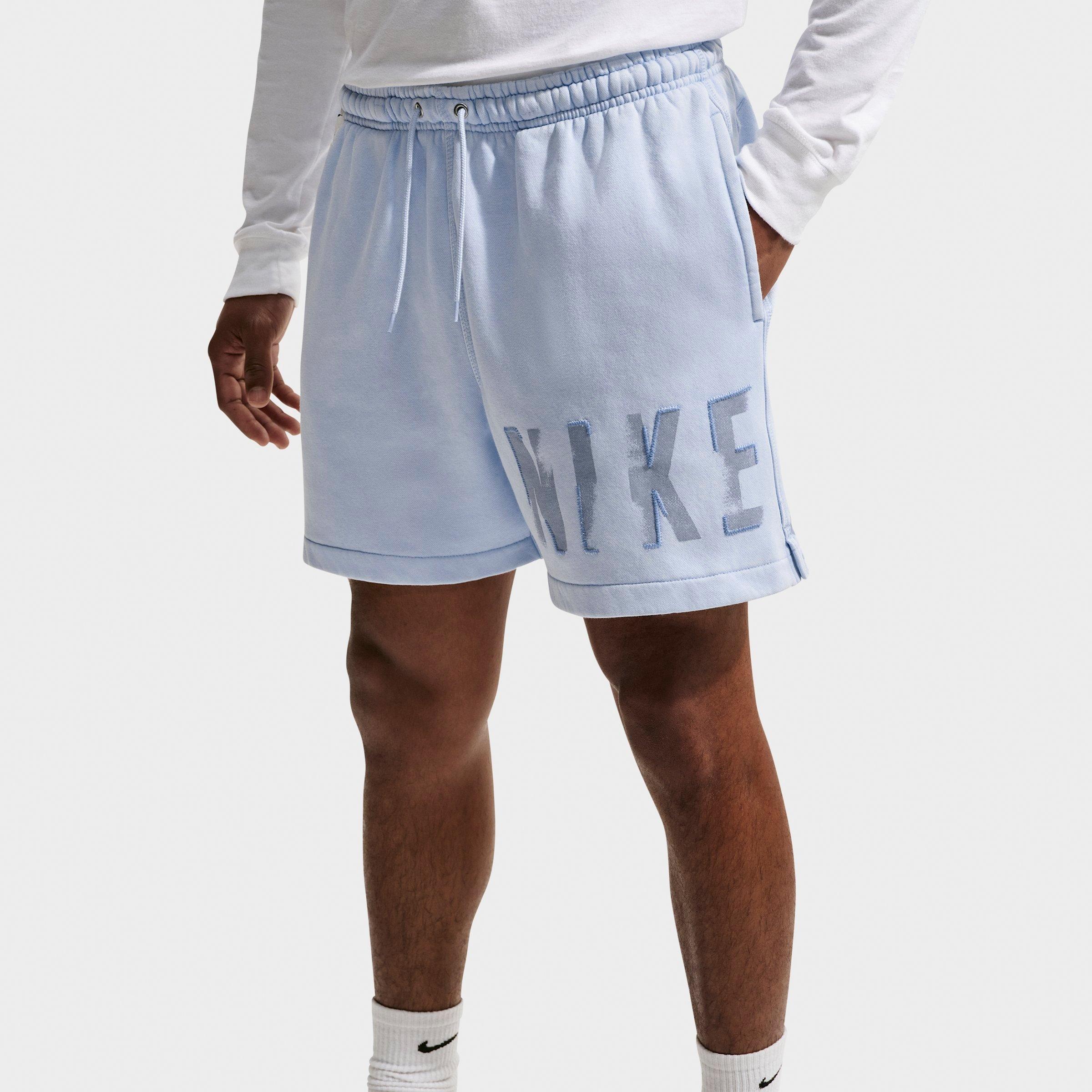 Men's Nithtke Sportswear Club Wordmark Fleece Shorts - Hydrogen Blue
