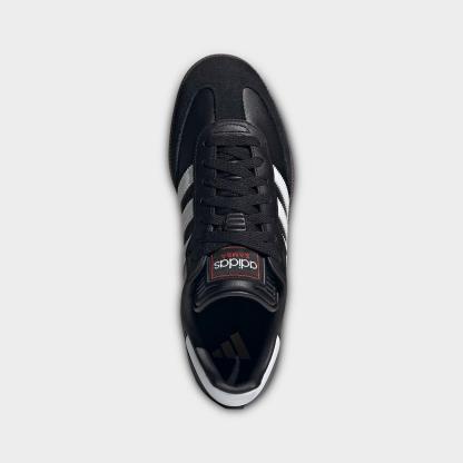 Men's adidas Originals Samba Indoor Soccer Shoes - Core Black/Cloud White/Vivid Red - view 5