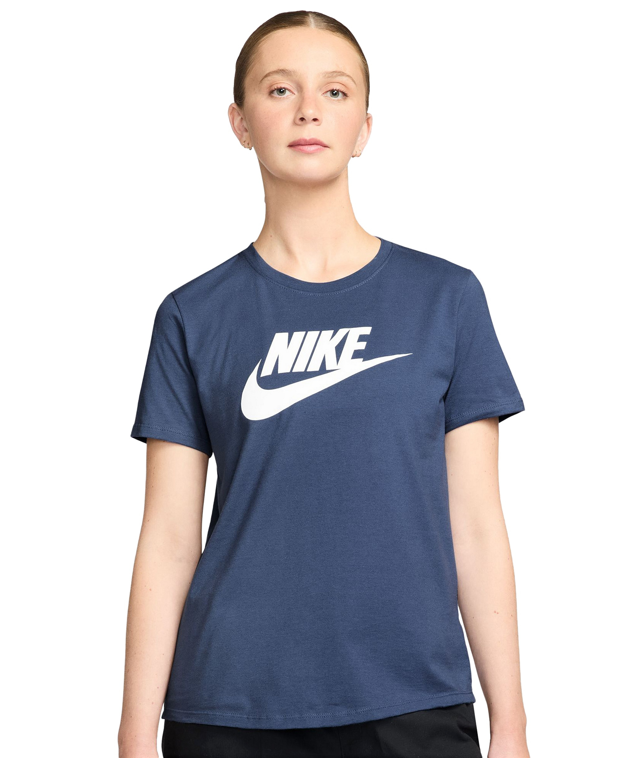 Nike Women's Sportswear Essentials Logo T-Shirt - Work Blue
