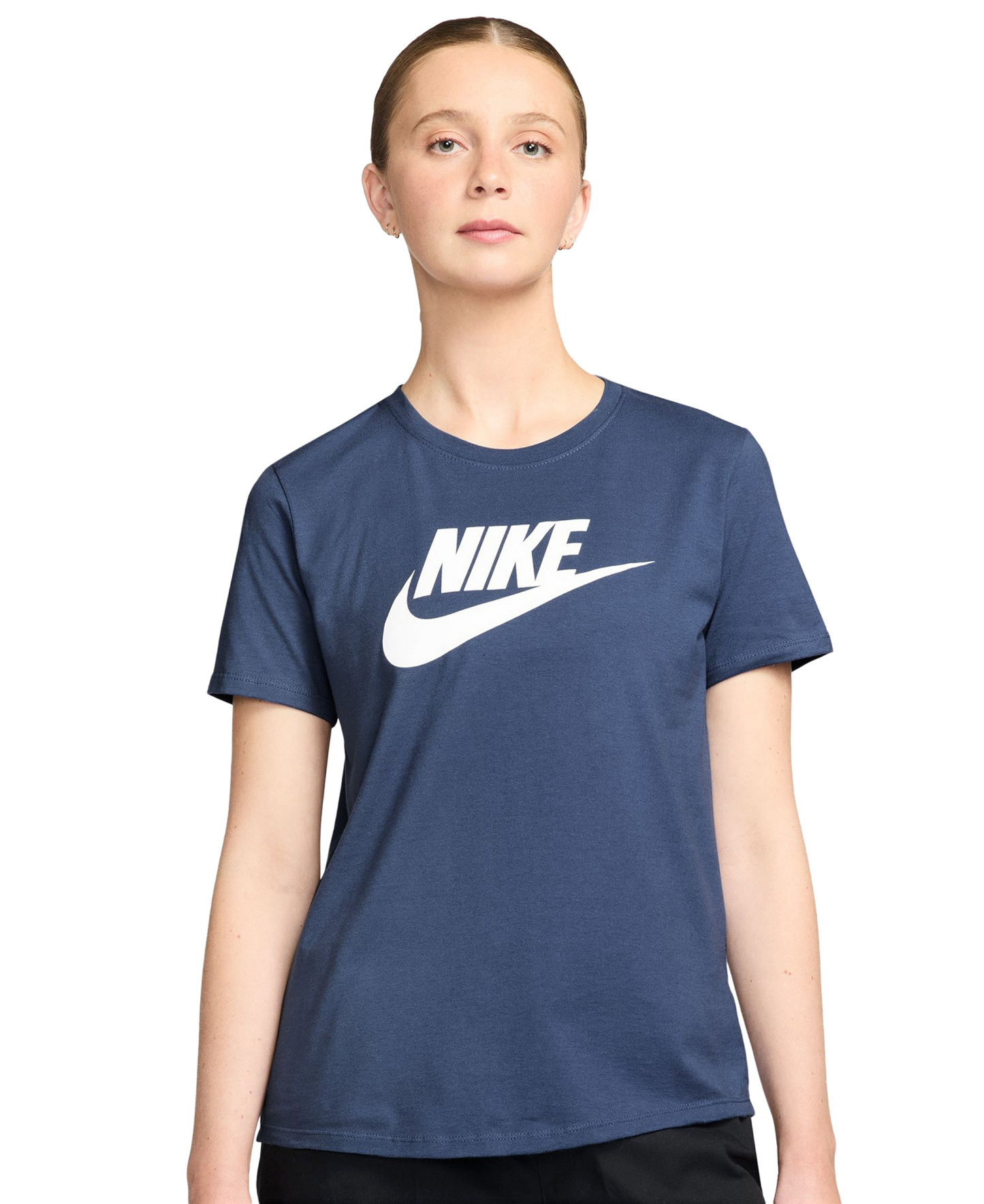 Nike Women's Sportswear Essentials Logo T-Shirt - Work Blue