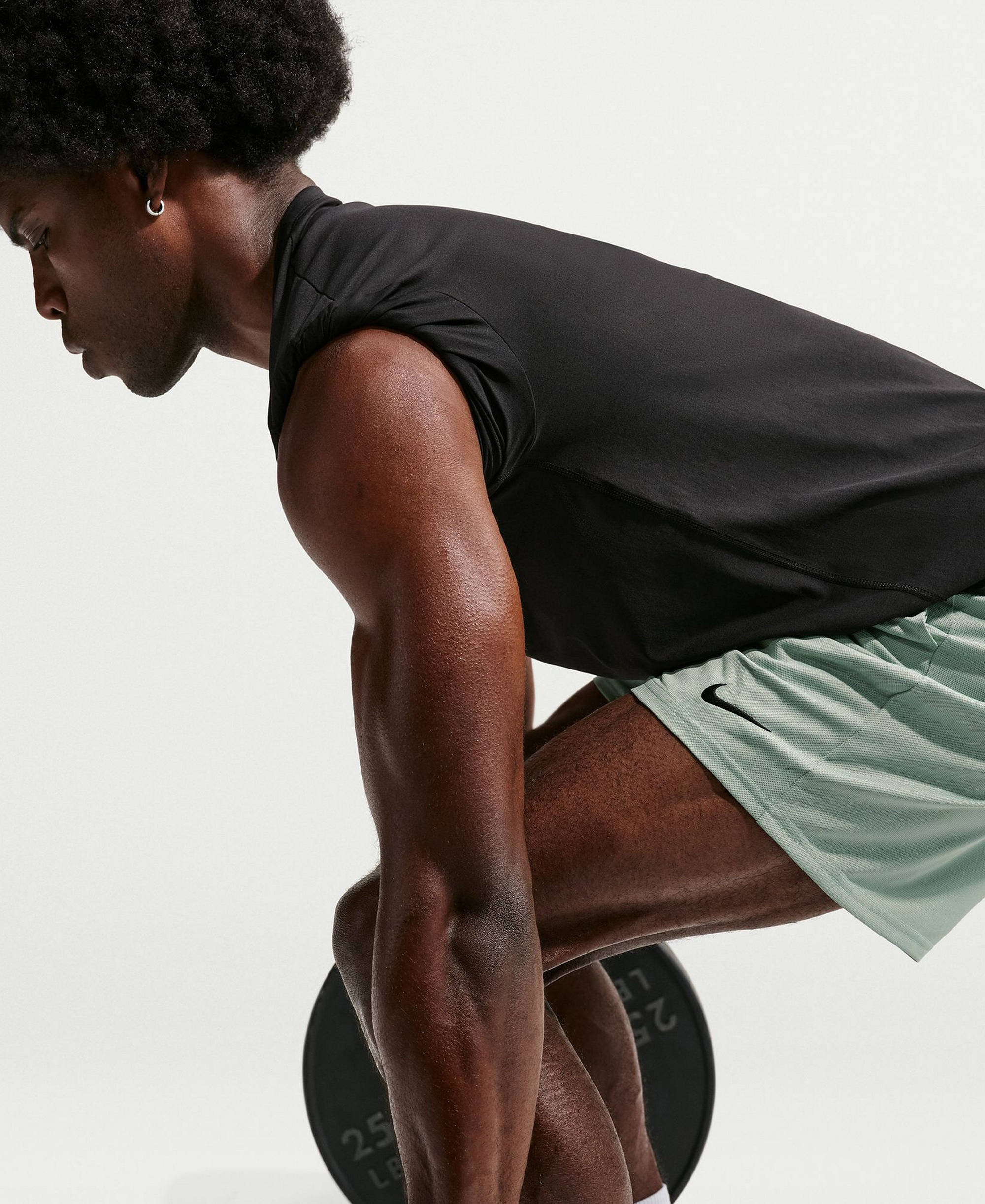 Nike Men's Flex Training Shorts - Steam/Black