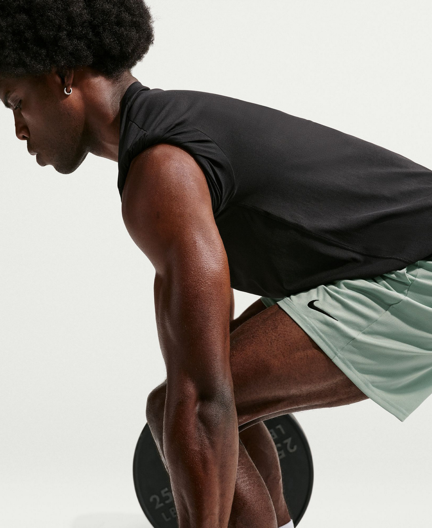 Nike Men's Flex Training Shorts - Steam/Black