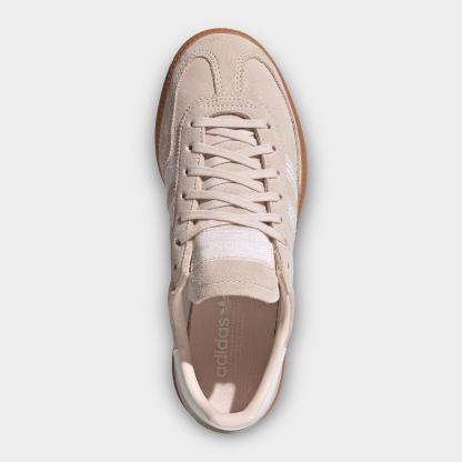 Big Kids' adidas Originals Handball Spezial Casual Shoes - Part 1 - Wonder Quartz/White/Gum - Top view
