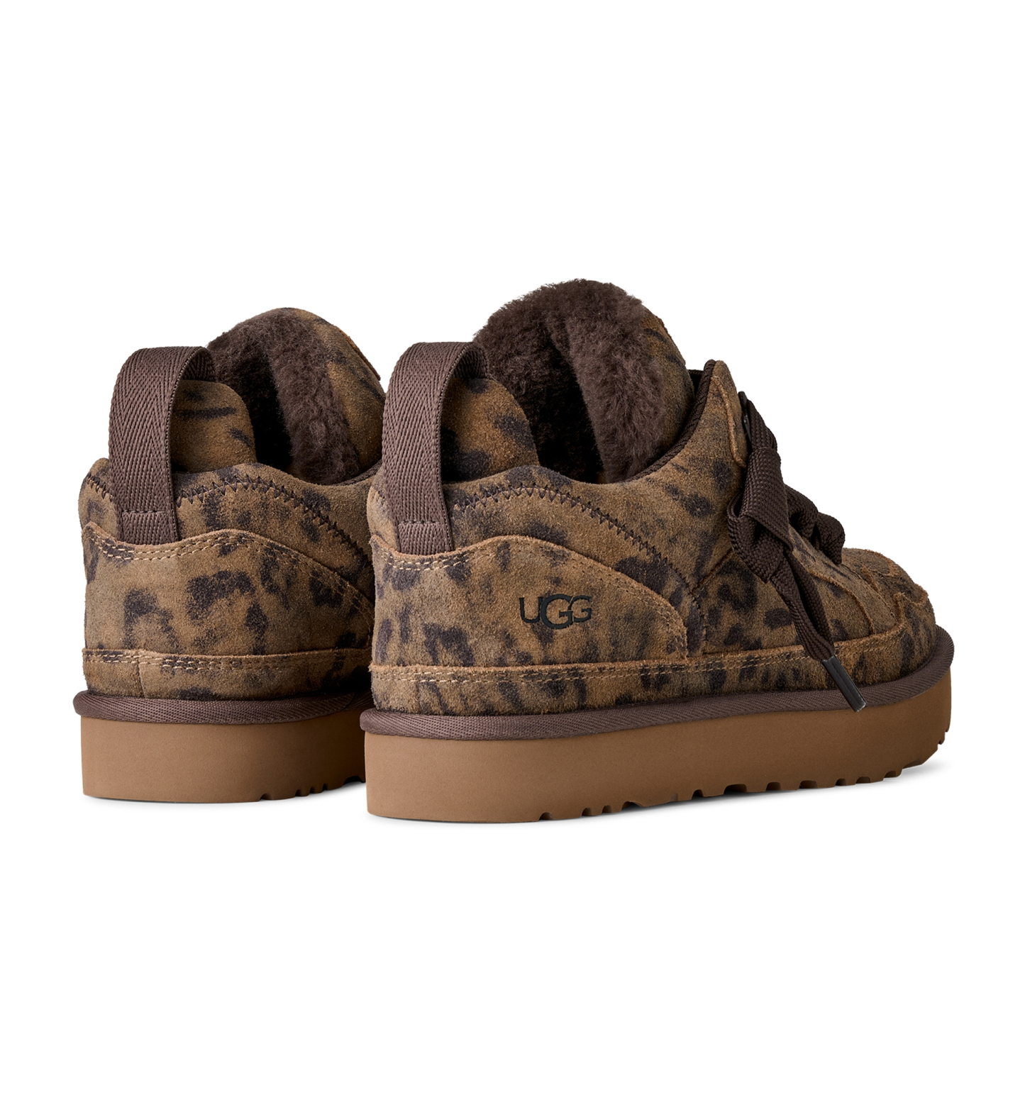 UGG® Women's Lowmel Lace-Up Sneaker Booties - Chestnut Spotted