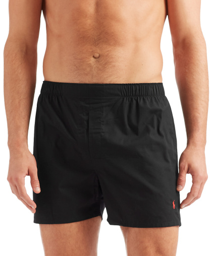 Polo Ralph Lauren Men's 5-Pack Woven Boxers - Bengal / Stockton / Polo Black / Jarvis / Cannes