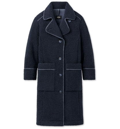 UGG Women's Sema Fluff Coat - Eve Blue