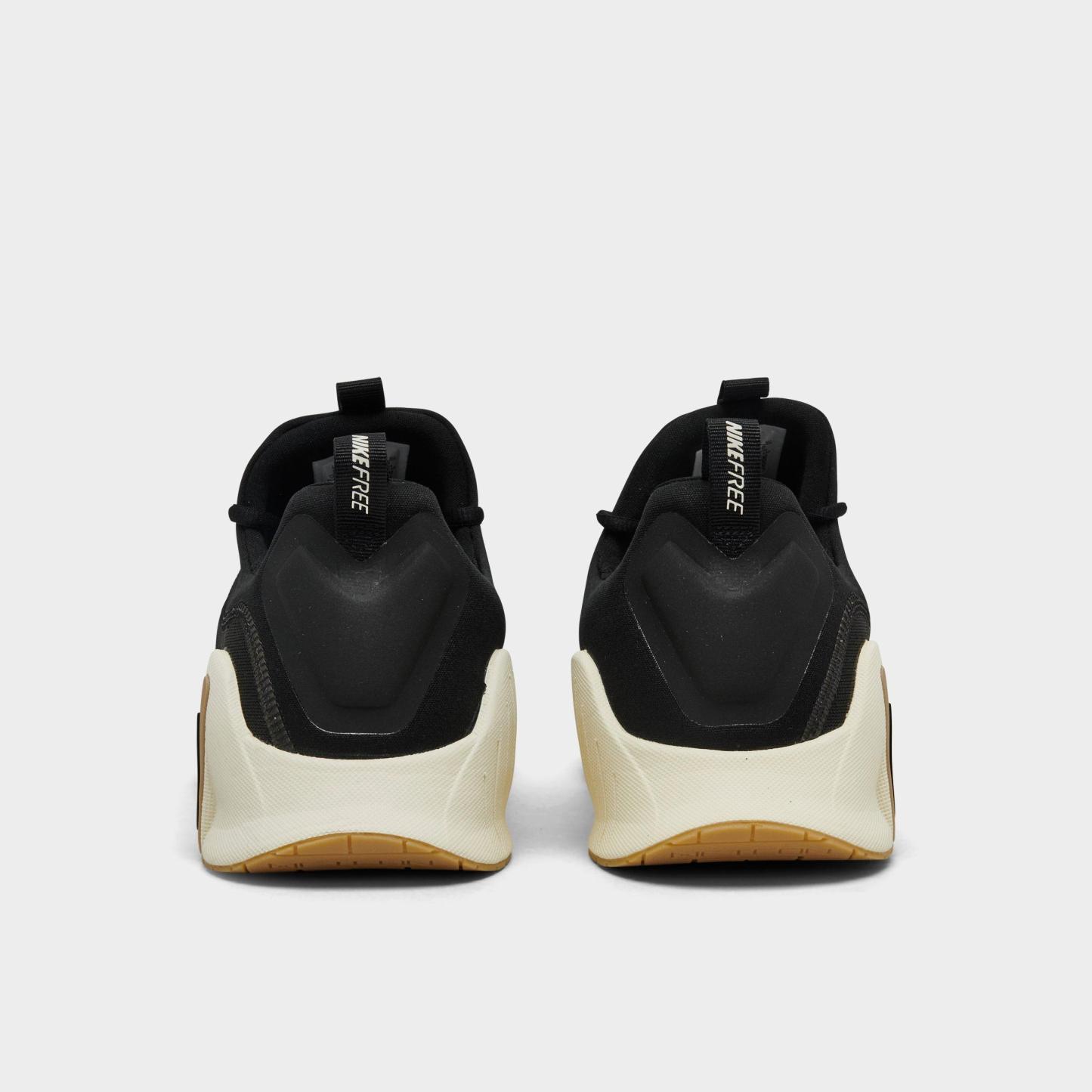Men's Nithtke Free Metcon 6 Training Shoes - Black/Coconut Milk/Gum Light Brown - Back view
