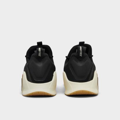 Men's Nithtke Free Metcon 6 Training Shoes - Black/Coconut Milk/Gum Light Brown - Back view