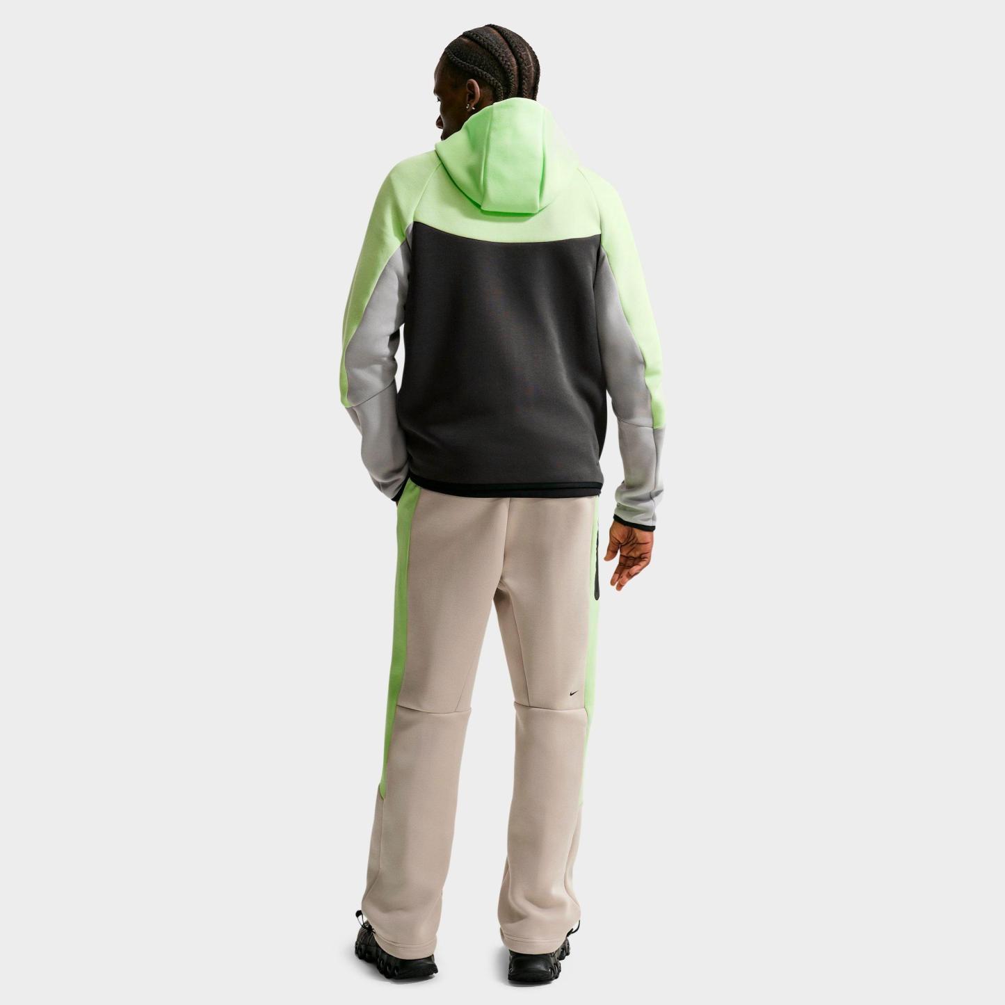 Men's Nithtke Tech Fleece Pro Open Hem Pants - Cream II/Light Liquid Lime/Black