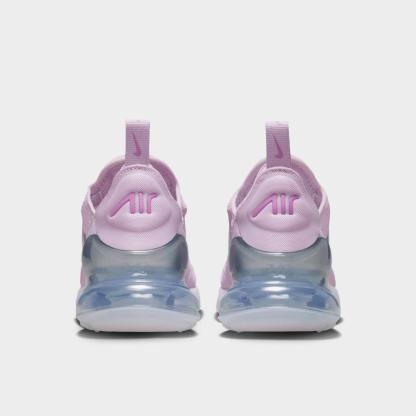 Big Kids' Nike Air Max 270 Casual Shoes - Doll/Rush Fuchsia/White/Metallic Silver