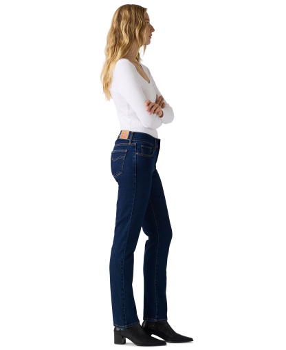 Levi's Women's Classic Mid-Rise Straight-Leg Jeans - Outside The Screen