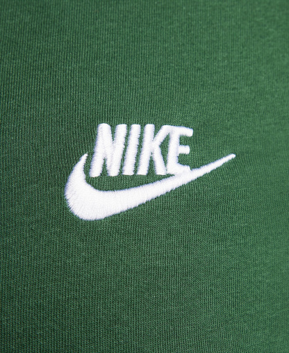 Nike Men's Sportswear Club Crewneck T-Shirt - Fir