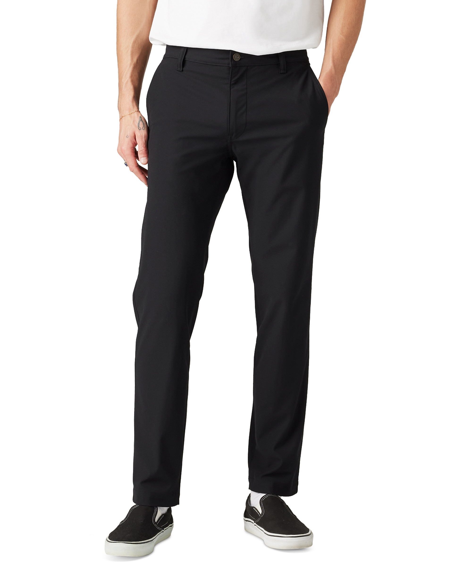 Levi's Men's XX Standard Tapered Fit Flex-Tech Chino Pants - Black Boot