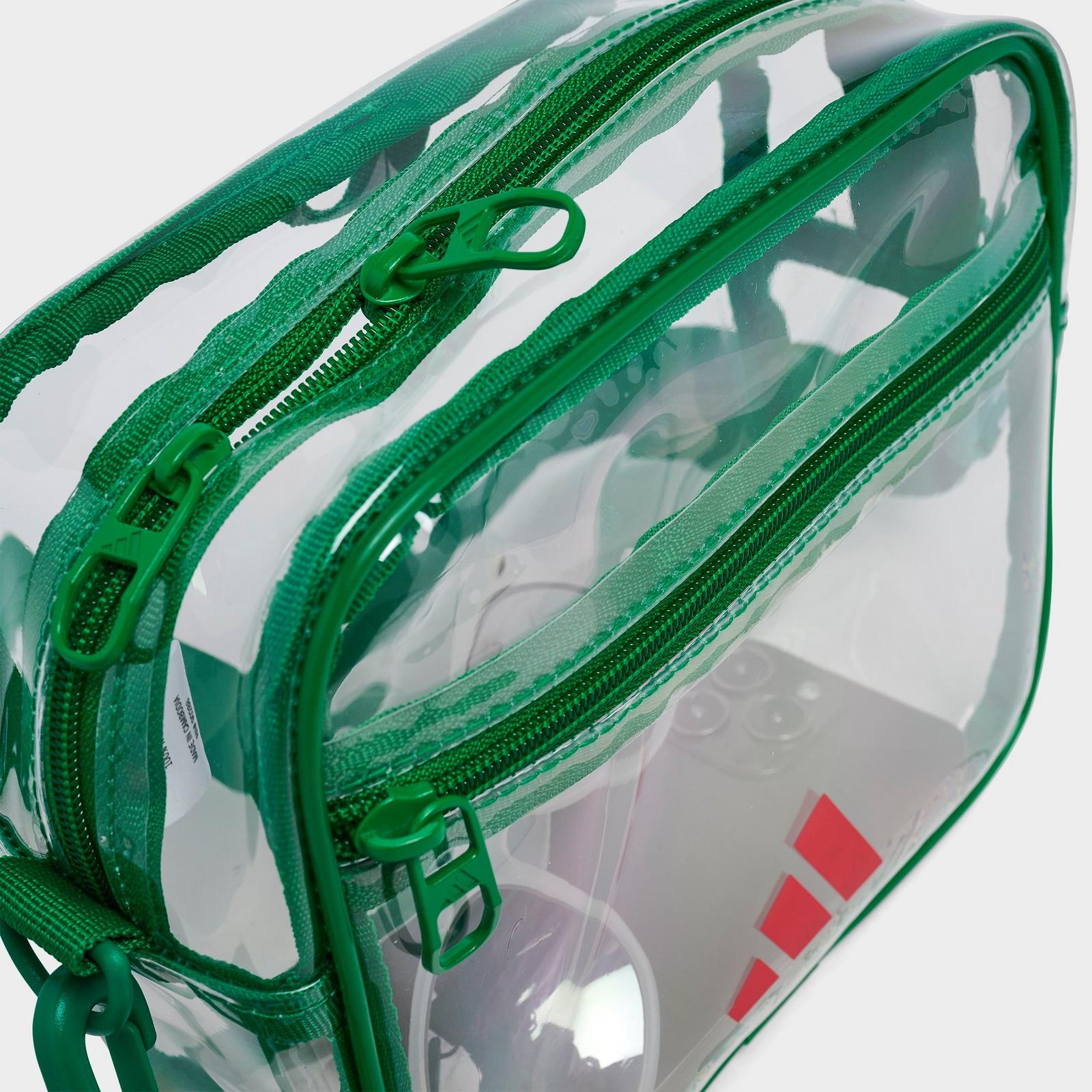 adidas Mexico Official Emblem Clear Bag - Clear/Green - view 7