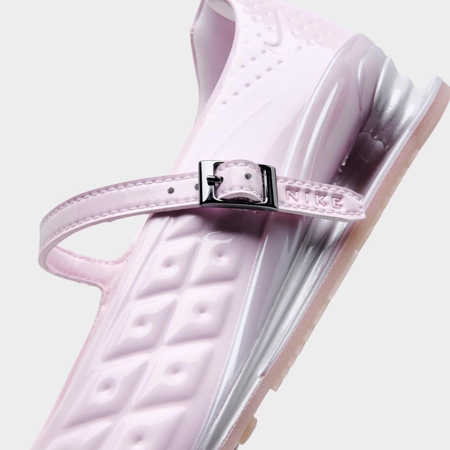 Women's Nithtke Shox Z Calistra Mary Jane Casual Shoes - Pearl Pink/Platinum Violet - Detail shot