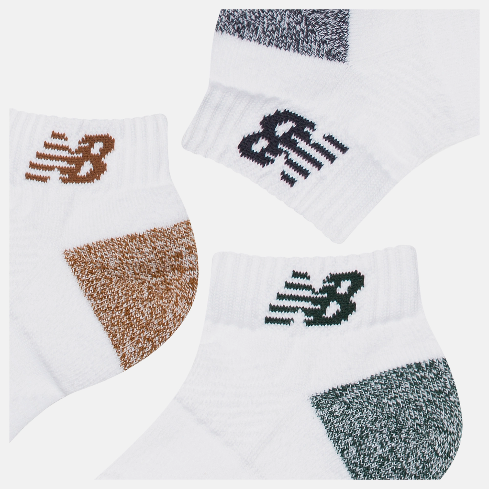 New Balance Active Low Cut Socks 3 Pack, LAS35205AS9