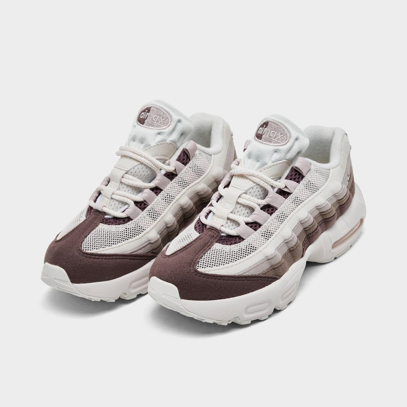 Girls' Little Kids' Nike Air Max 95 Casual Shoes - Phantom/Tattoo/Moon Particle/Silt Red