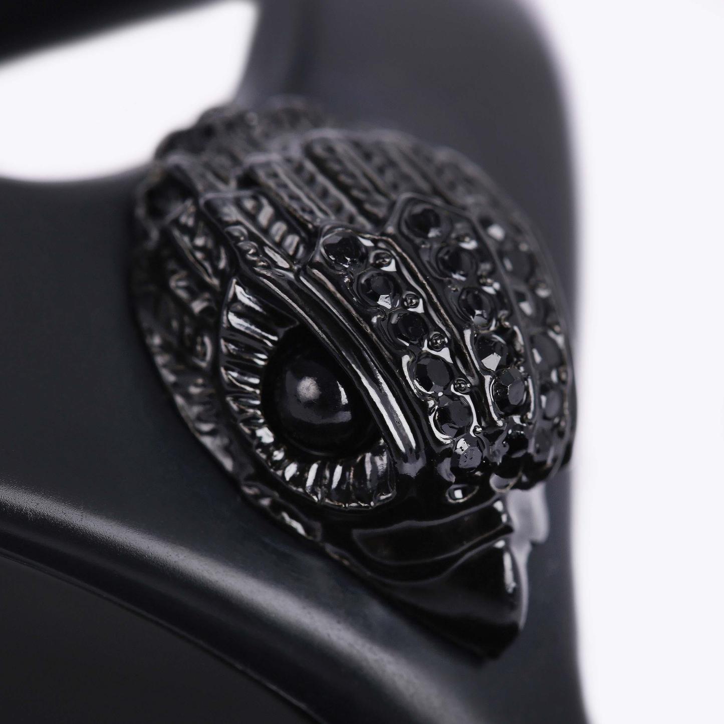 Kurt Geiger London Kensington Quilted Sandal - Black - view 5