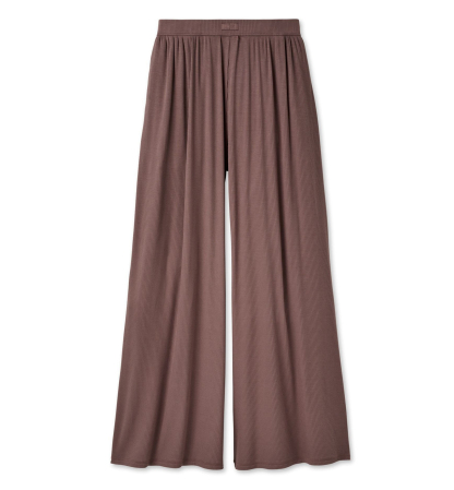 UGG Women's Imogen Wide-Leg Rib Pants - Brown