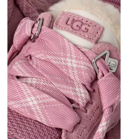 UGG® Toddler Kids Lowmel Lace-Up Sneakers - Dusty Orchid