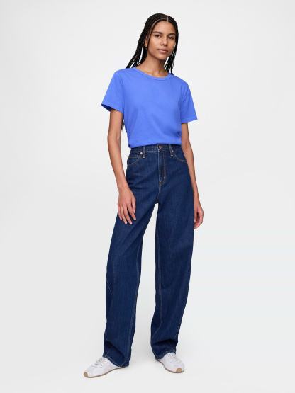Organic Cotton VintageSoft T-Shirt - Dazzling blue