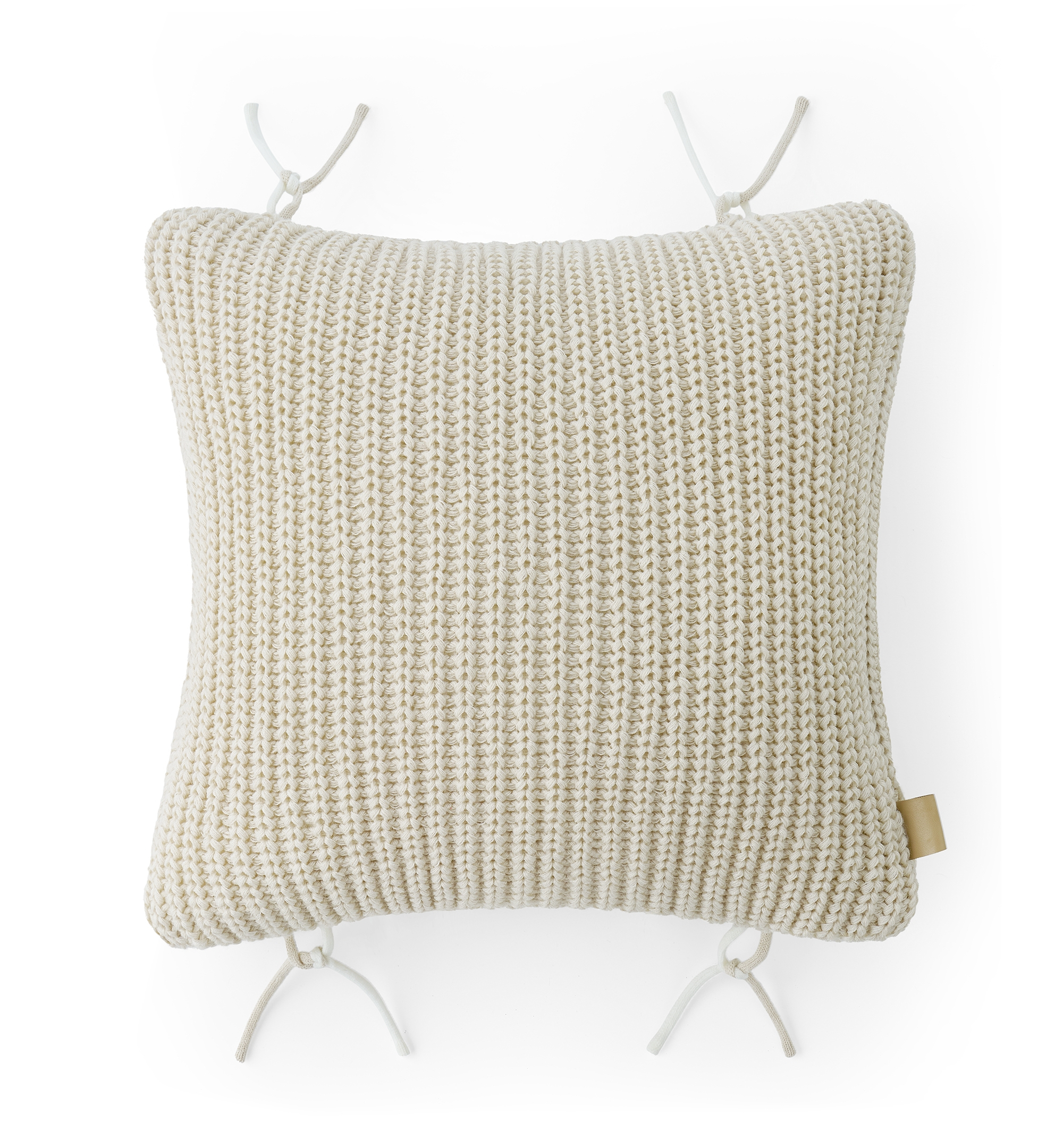 UGG® Merino Knit Decorative Pillow, 20" x 20" - Cream