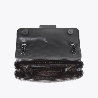 Kurt Geiger London Mini Kensington Drench Bag - Black - view 5