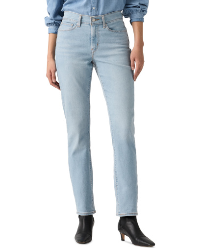 Levi's Women's Classic Mid-Rise Straight-Leg Jeans - Up And Away