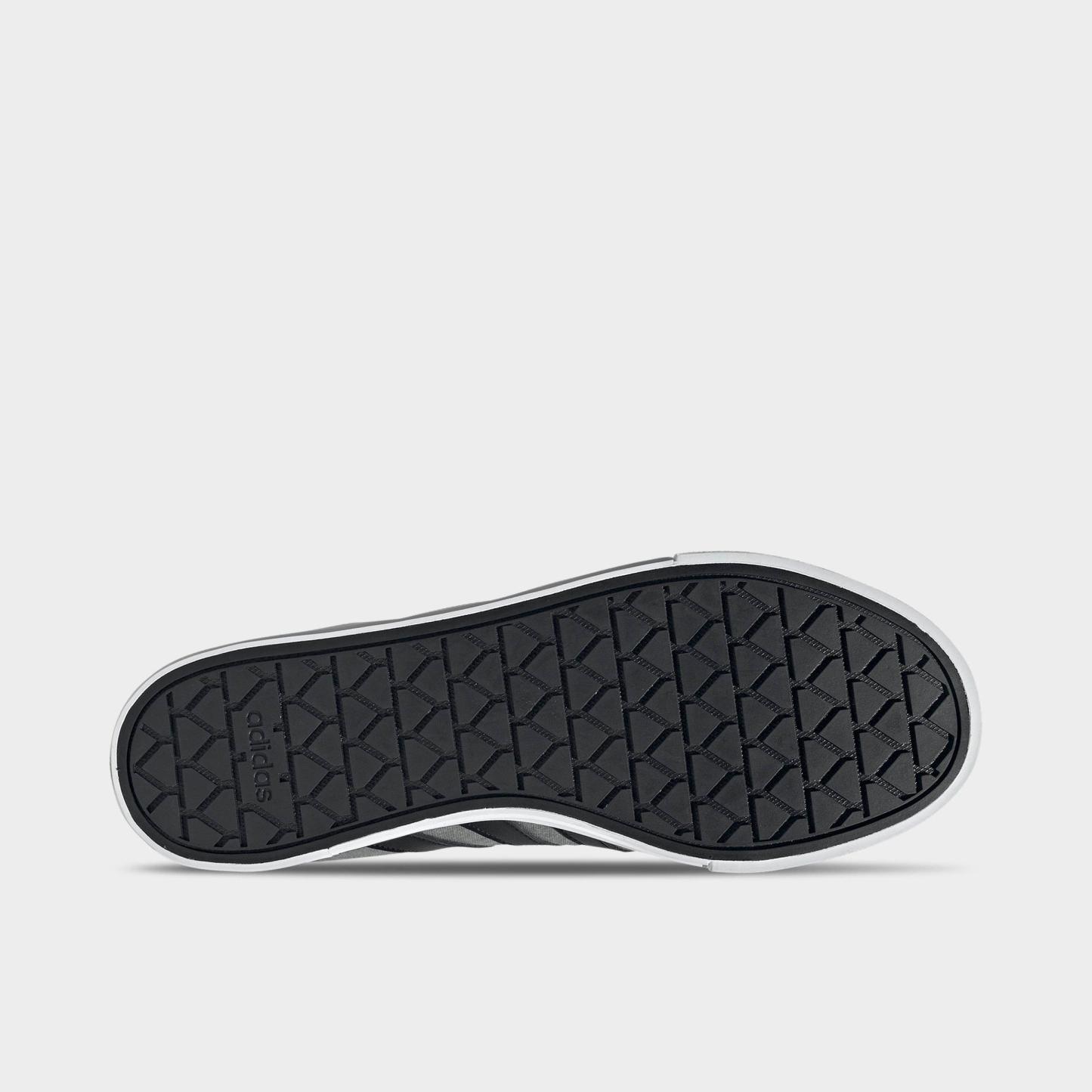 Men's adidas Daily 4.0 Casual Shoes (Big Kids' Sizes Available) - Part 1 - Grey/Black/White - Bottom view