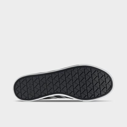 Men's adidas Daily 4.0 Casual Shoes (Big Kids' Sizes Available) - Part 1 - Grey/Black/White - Bottom view