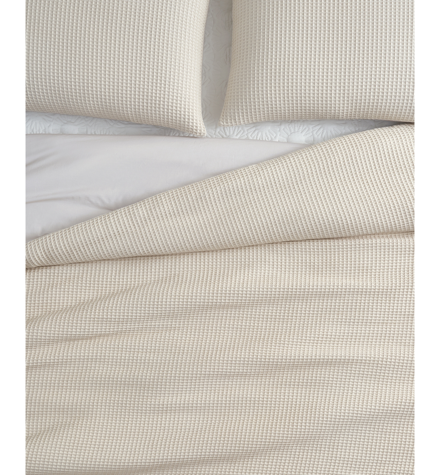 UGG® Kyla Waffle Comforter Set - Cream