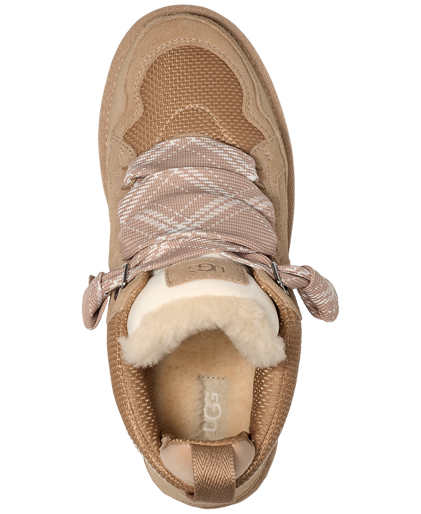 UGG® Women's Lowmel Lace-Up Sneaker Booties - Sand