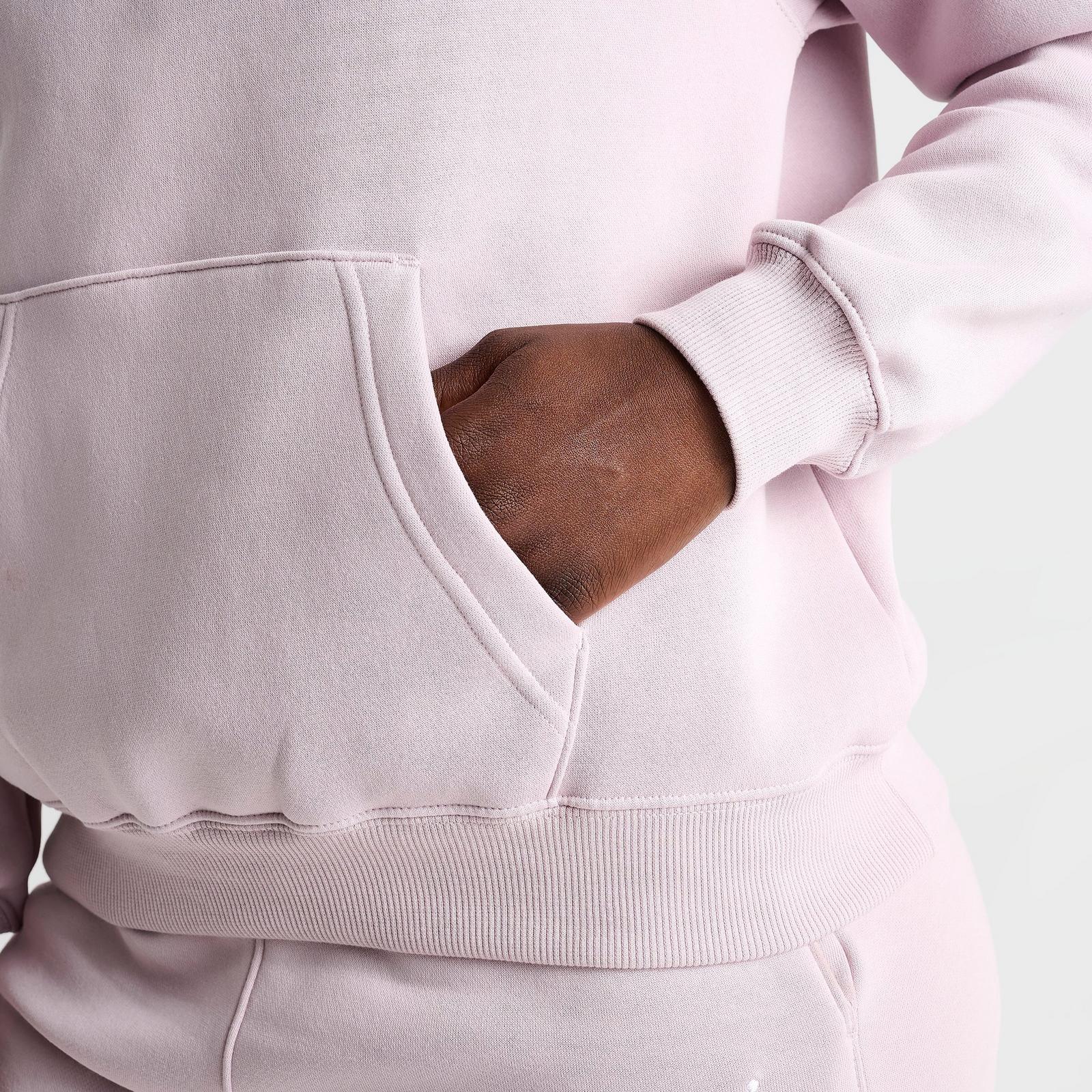 Women's Jordan Brooklyn Fleece Hoodie - Particle Rose/White - view 6