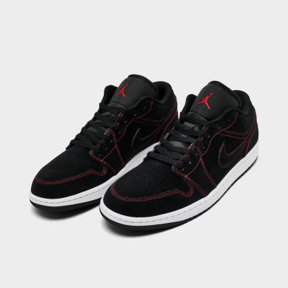 Men's Air Jordan Retro 1 Low Casual Shoes - Olive Grey/Summit White/Pale Ivory/Enigma Stone - view 2