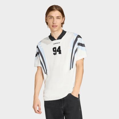 Men's adidas Originals Santiago Allover Print Infill Jersey - Cloud White - view 1