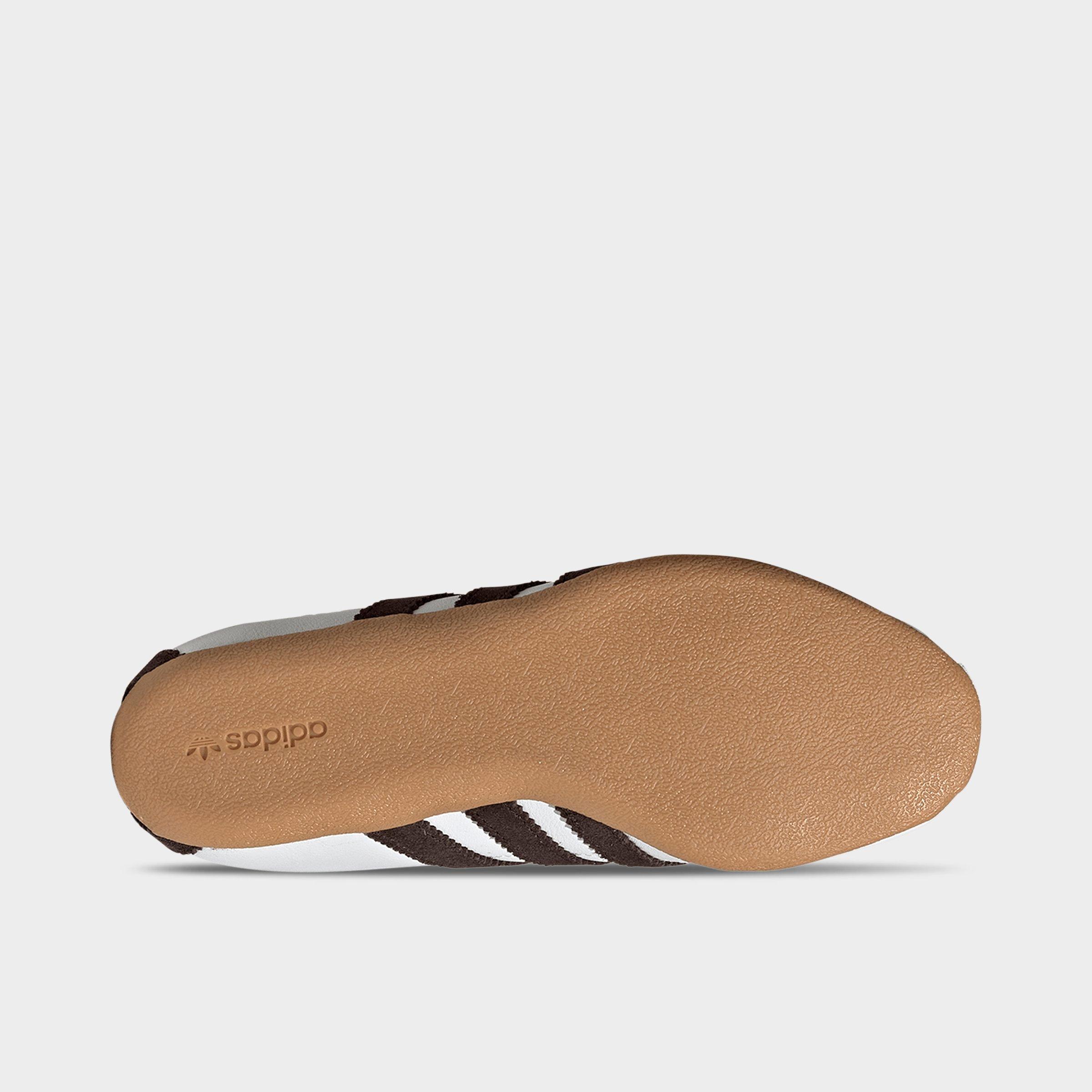 Big Kids' adidas Originals Tokyo Casual Shoes - Cloud White/Aurora Coffee/Gum - Bottom view
