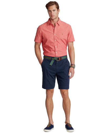 Polo Ralph Lauren Men's Stretch Classic-Fit Chino Shorts, 9" inseam - Nautical Ink