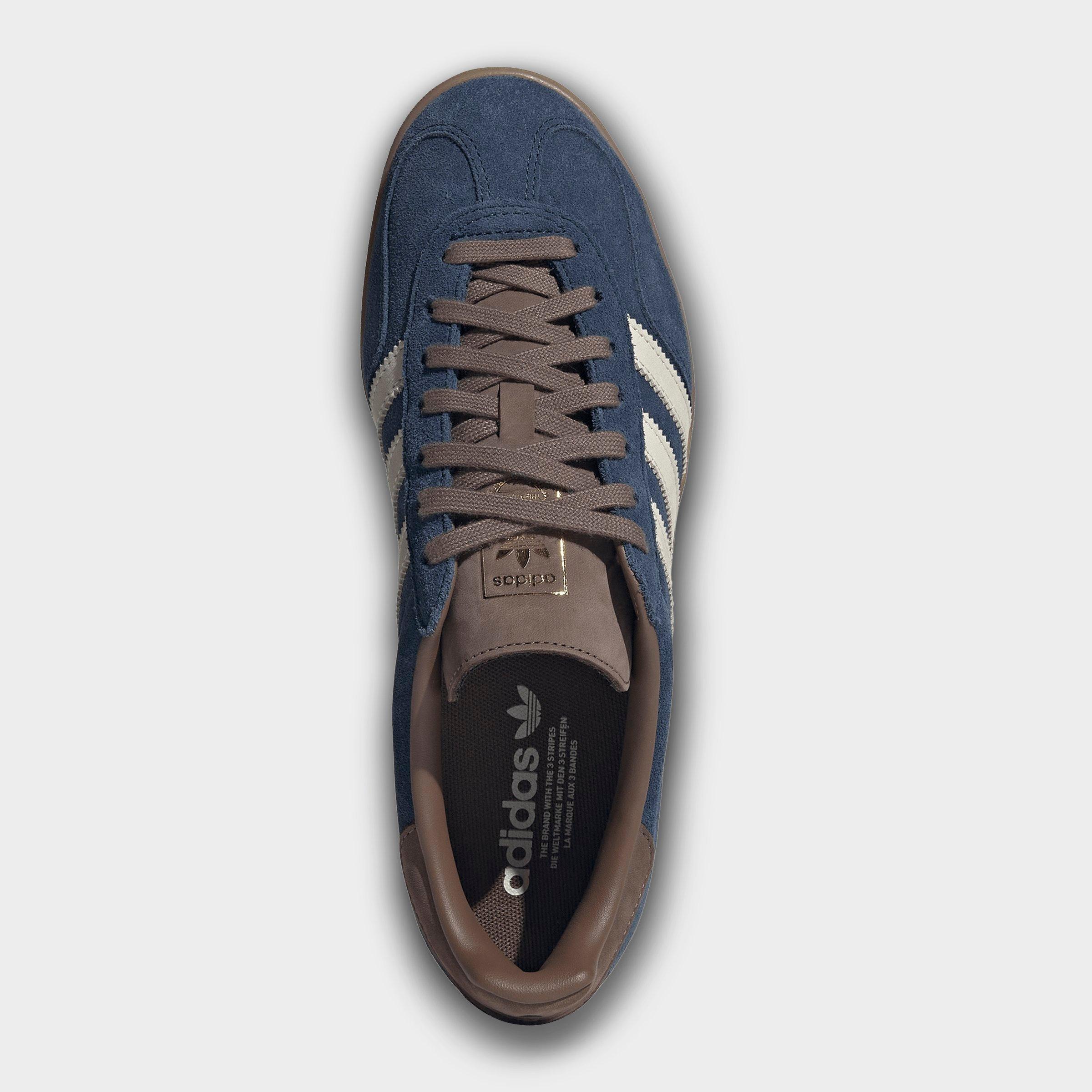Men's adidas Originals Gazelle Indoor Casual Shoes - Night Indigo/Off White/Earth Strata - Top view