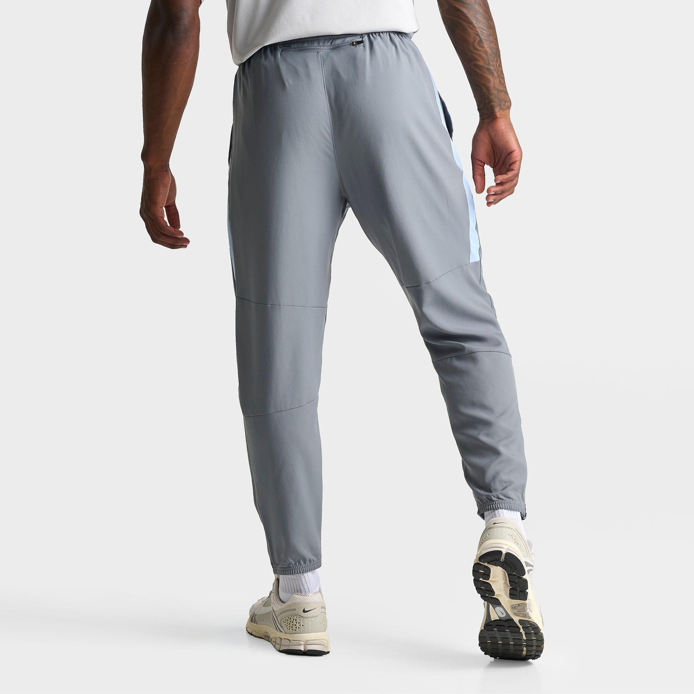 Men's Nithtke Challenger Dri-FIT Woven Running Pants - Cool Grey/Psychic Blue
