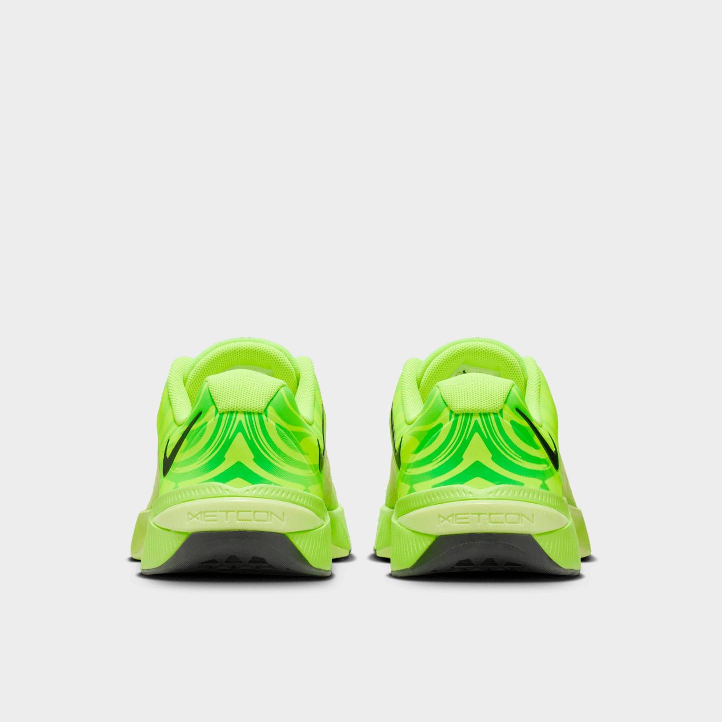 Women's Nithtke Metcon 10 Training Shoes - Volt/Light Lemon Twist/Rage Green/Black - Back view