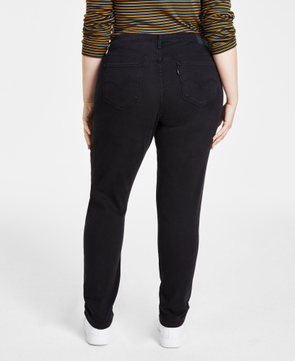 Levi's Women's 311 Mid Rise Shaping Skinny Jeans - Soft Black