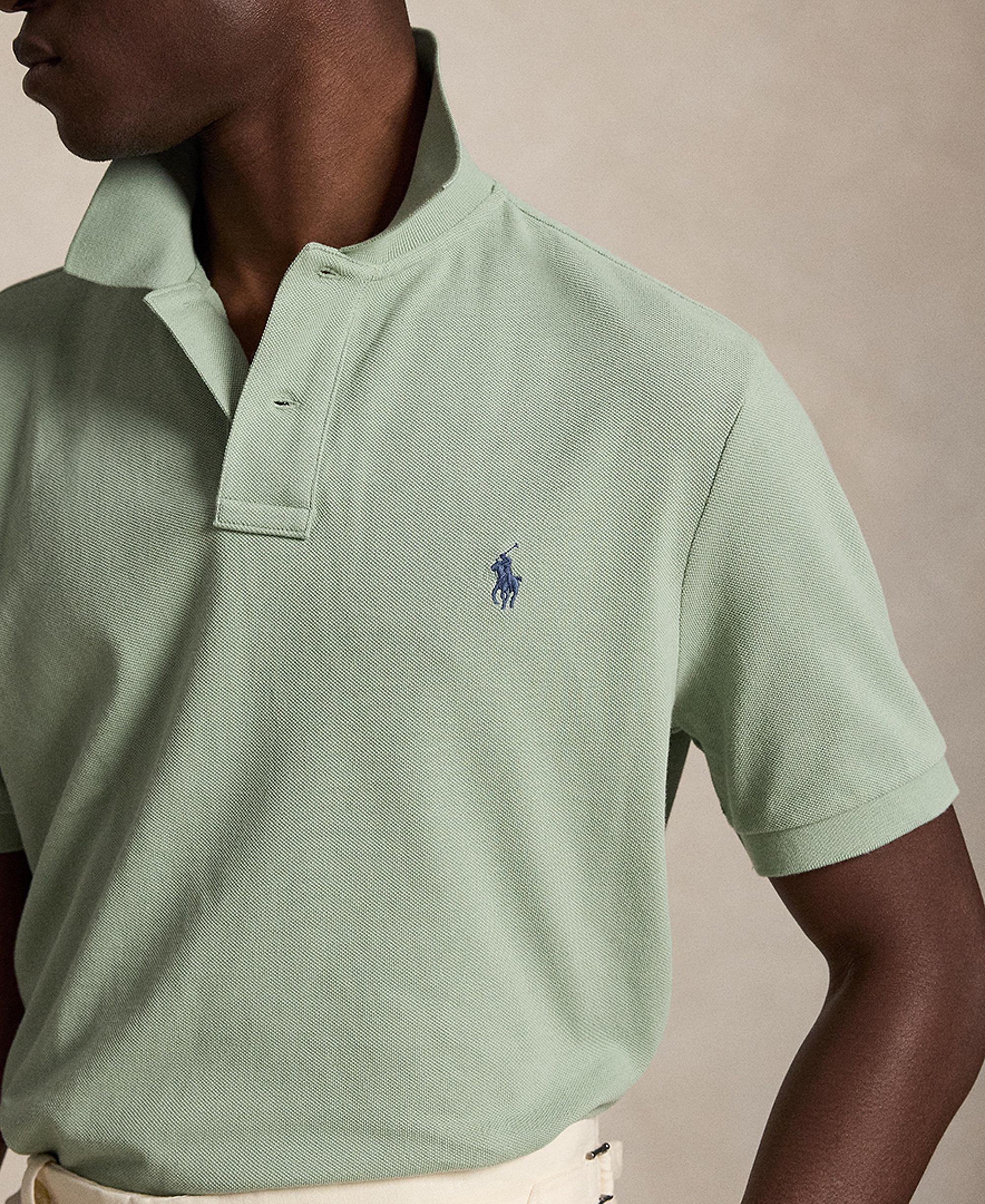Polo Ralph Lauren Men's Classic-Fit Mesh Polo Shirt - Light Green/C7952