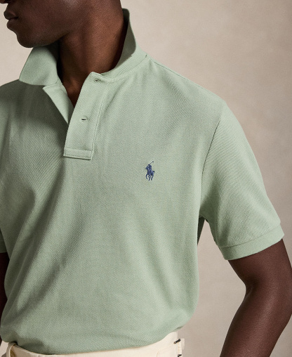 Polo Ralph Lauren Men's Classic-Fit Mesh Polo Shirt - Light Green/C7952
