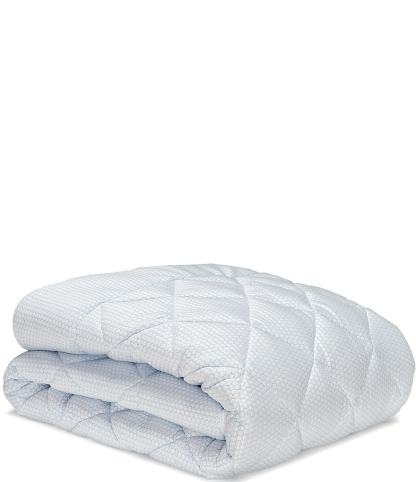 Noble Excellence Glacier Luxe Knit Mattress Pad - White - view 3