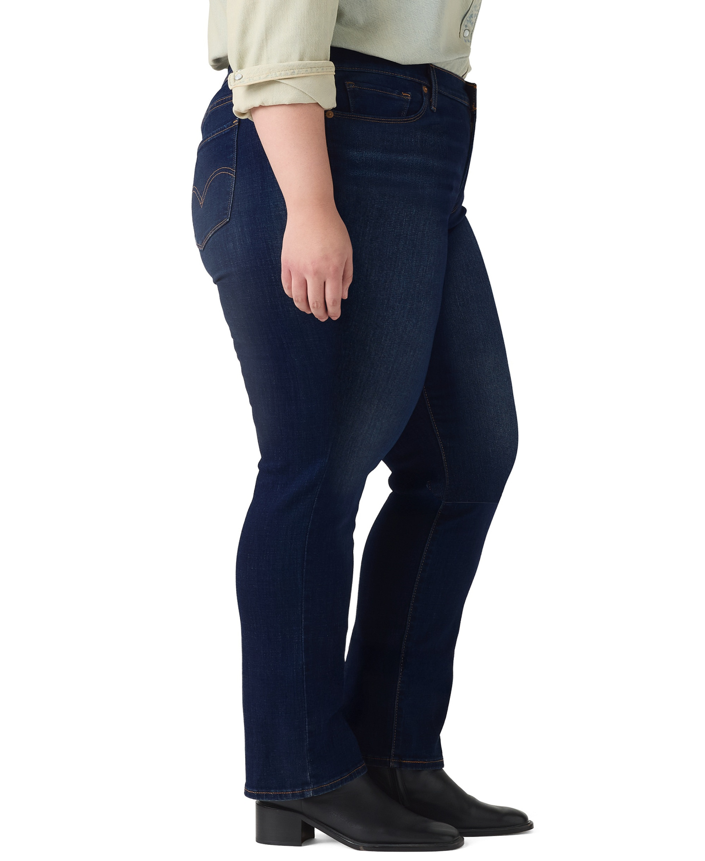 Levi's Trendy Plus Size Classic Straight Leg Jeans - Fresh Face