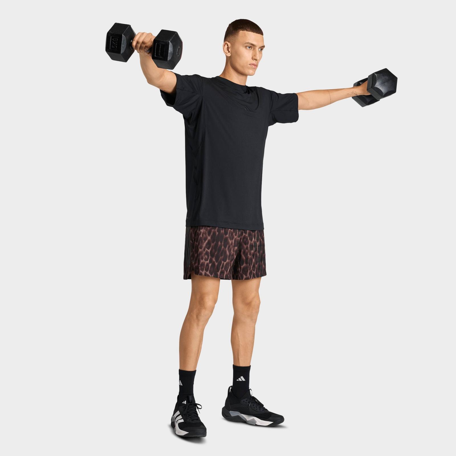 Men's adidas Puremotion Training T-Shirt - Black - view 2